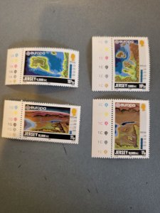Stamps Jersey Scott #285-8 nh