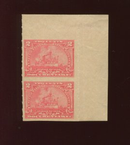 R164a Revenue Vertical Pair Imperf Between Unused Pair of Stamps  (R164 A1)