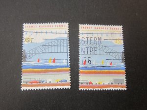 Australia 1992 Sc 1296a-b set FU