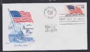 1132 49 Star Flag Unaddressed Artmaster FDC