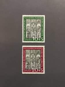 Germany B316-B317 F-VF MH. Scott $ 56.00