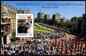 HERRICKSTAMP NEW ISSUES KIRIBATI Royal Wedding Prince Harry S/S