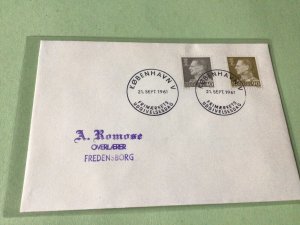 Denmark 1961  stamps cover  Ref 51298