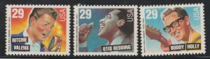 Scott# 2724-30 1993 29c American Music Series Issue VF/XF MNH