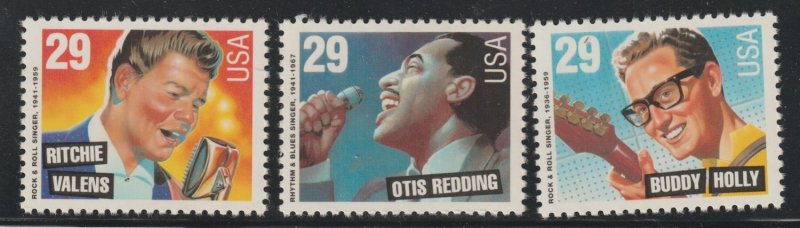 Scott# 2724-30 1993 29c American Music Series Issue VF/XF MNH