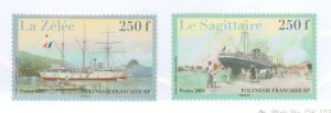 French Polynesia #949-950 Mint (NH) Single (Complete Set)