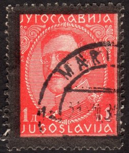 1934, Yugoslavia 1,75d, Used, Sc 107