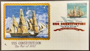 4703 Hobby Link cachet War of 1812 USS Constitution FDC 2012 #6 of 10