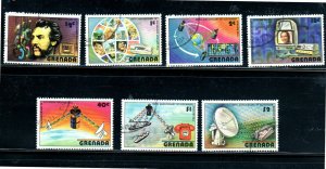 GRENADA #780-786  1976  ALEXANDER GRAHAM BELL    MINT  VF NH  O.G  CTO