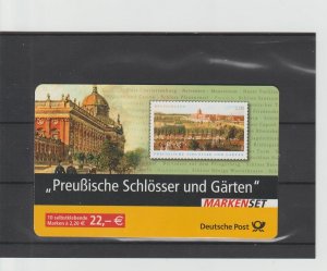 Germany  Scott#  2347Ab  MNH  Complete Booklet  (2005 Prussian Castles)