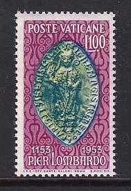 Vatican City   #173   MNH  1953  Peter Lombard Medal