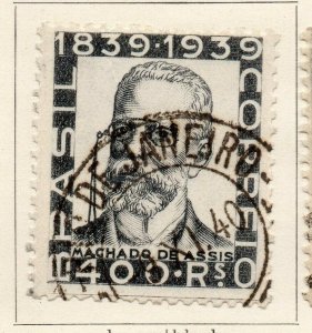 Brazil 1940 Early Issue Fine Used 400r. NW-16816