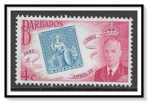 Barbados #231 Centenary Of Postage Stamps NG