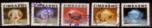 Zimbabwe 1980 SC#414-18 Used L455