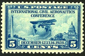 U.S. #650 MINT OG NH 