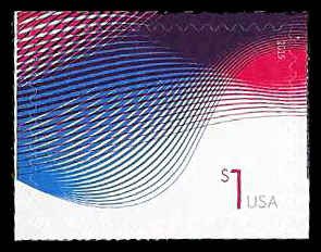 PCBstamps   US #4953 $1.00 Patriotic Wave, MNH, (20)