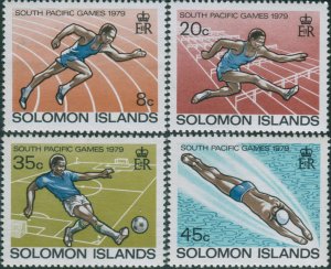 Solomon Islands 1979 SG380-383 South Pacific Games set MNH