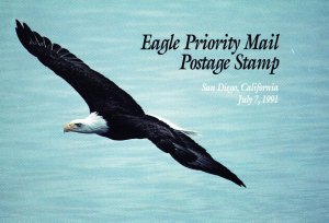 USPS 1st Day Ceremony Program #2540 C1 $2.90 Eagle Priority Mail 1991