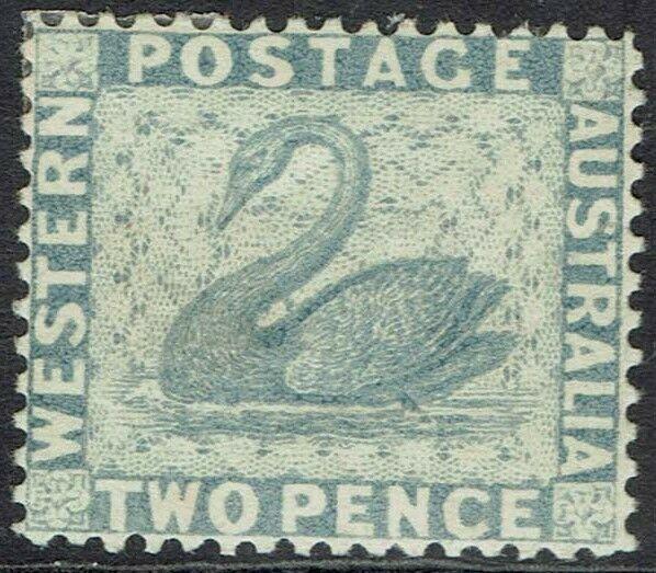 WESTERN AUSTRALIA 1888 SWAN 2D 