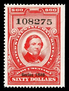 Scott R507 $60.00 1948 Dated Red Revenue Used VF Cat $25