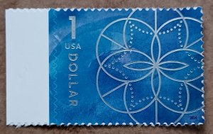 United States #5853 $1 Floral Geometry MNH (2024) NEW