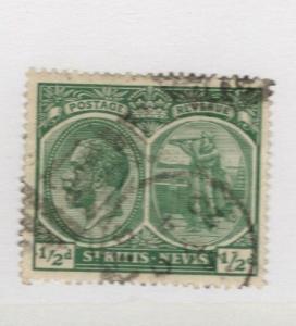 1920 St Kitts-Nevis  SC #24 GEORGE V  used stamp