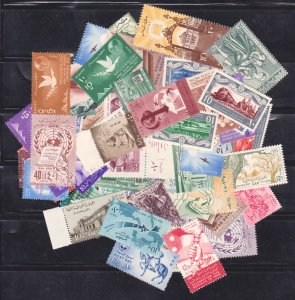 MINI COLLECTION OF EGYPT STAMPS - 55V - MINT NH