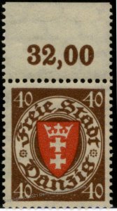 Germany 1935  Poland Danzig Gdansk  Mi243 40pf  MNH Definitive Stamp 101583