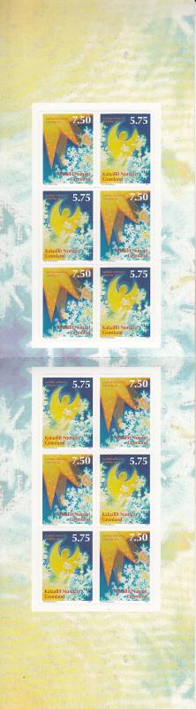 Greenland Booklet 2007 Christmas - Snowflakes, angel, star