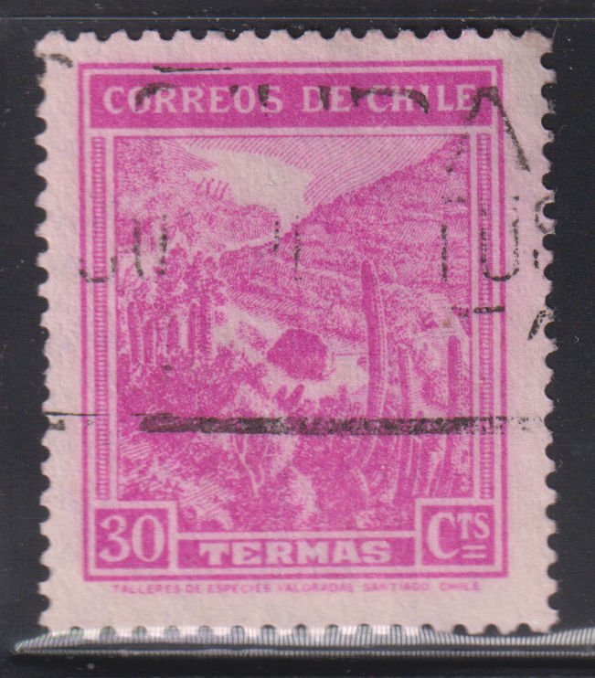 Chile 202 Mineral Spas 1938