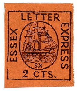 (I.B) US Local Post : Essex Letter Express 2c