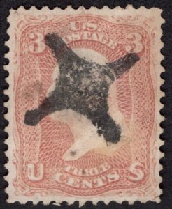 US #65 Extra Fine. Used.