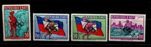 HAITI Sc 451,C148-50 NH ISSUE OF 1960 - OLYMPICS OVERPRINT