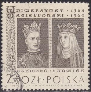 Poland 1230 King Wladyslaw II Jagiello and Queen Jadwiga 1964