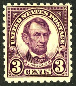 U.S. #584 MINT OG LH