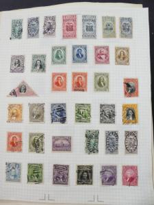 EDW1949SELL : ECUADOR Very clean Mint & Used collection on album pages Cat $1724