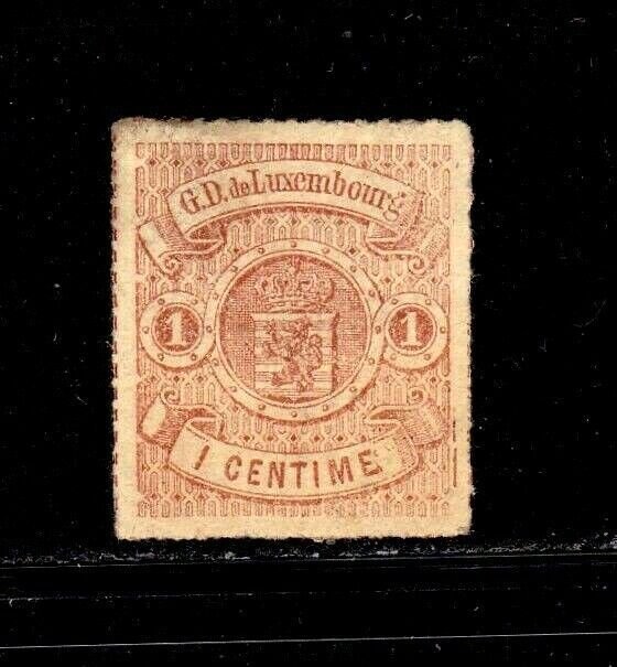 Luxembourg stamp #17, MLH NG,  CV $35.00