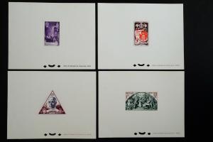 Monaco #262-73 Deluxe Stamp Set of Madonna Die Proofs