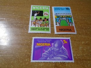 Nigeria  #  337-39  MNH