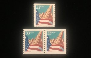 3280 Single & Pair, MNH