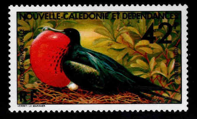 New Caledonia (NCE) Scott C138 MH* Male Frigate bird stamp