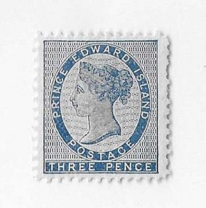 Prince Edward Island Sc #6 OG small hinge thin o/w VF