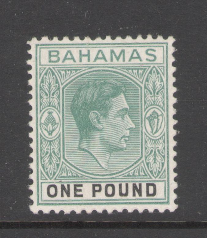 Bahamas 1938 King George VI  Scott # 113 MH