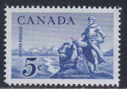 Canada # 378, La Viendrye - Explorer, NH