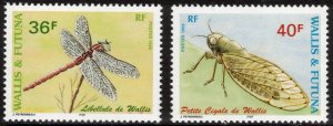 WALLIS & FUTUNA 1998 Insects; Scott 512-13; MNH