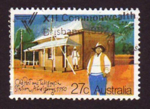 Australia 1982 Scott832 27c Alice Springs PO VFU SG855