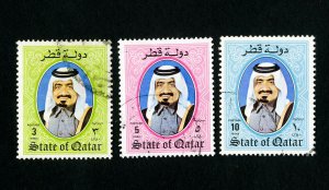 Qatar Stamps # 657-9 VF Used Catalog Value $46.00