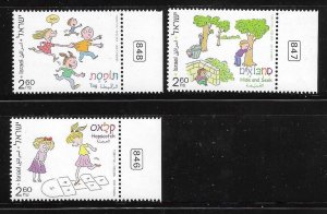 Israel 2011 Children's Games Sc 1902-1904 MNH A1273