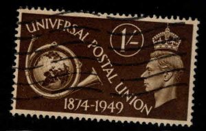 Great Britain Scott 279 Used UPU stamp