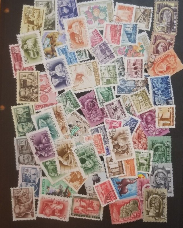 HUNGARY Used and CTO Stamp Lot Collection T2085